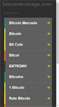 Mobile Screenshot of bitcoinleverage.com